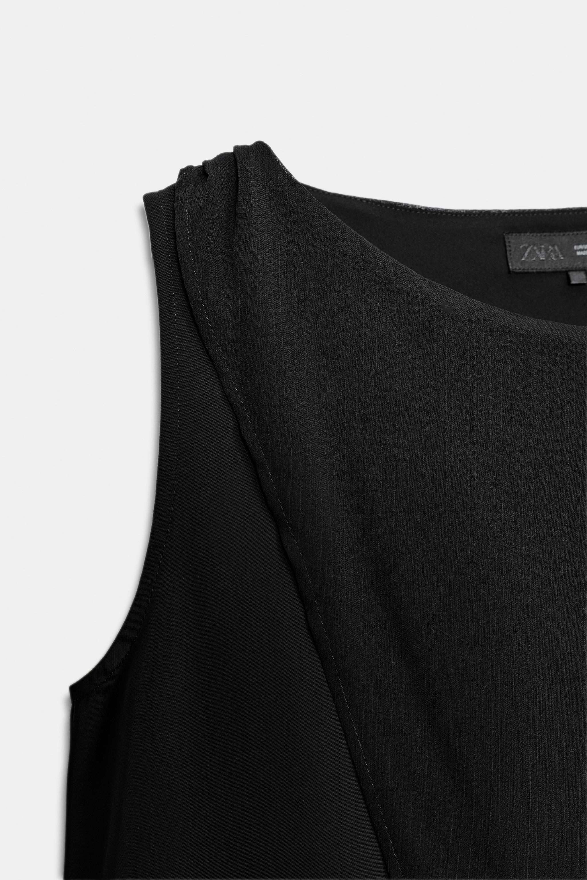 COMBINATION CAPE BLOUSE